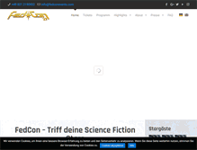 Tablet Screenshot of fedcon.de
